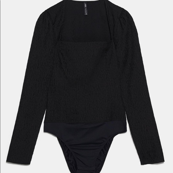 Zara Tops Zara Black Bodysuit Poshmark